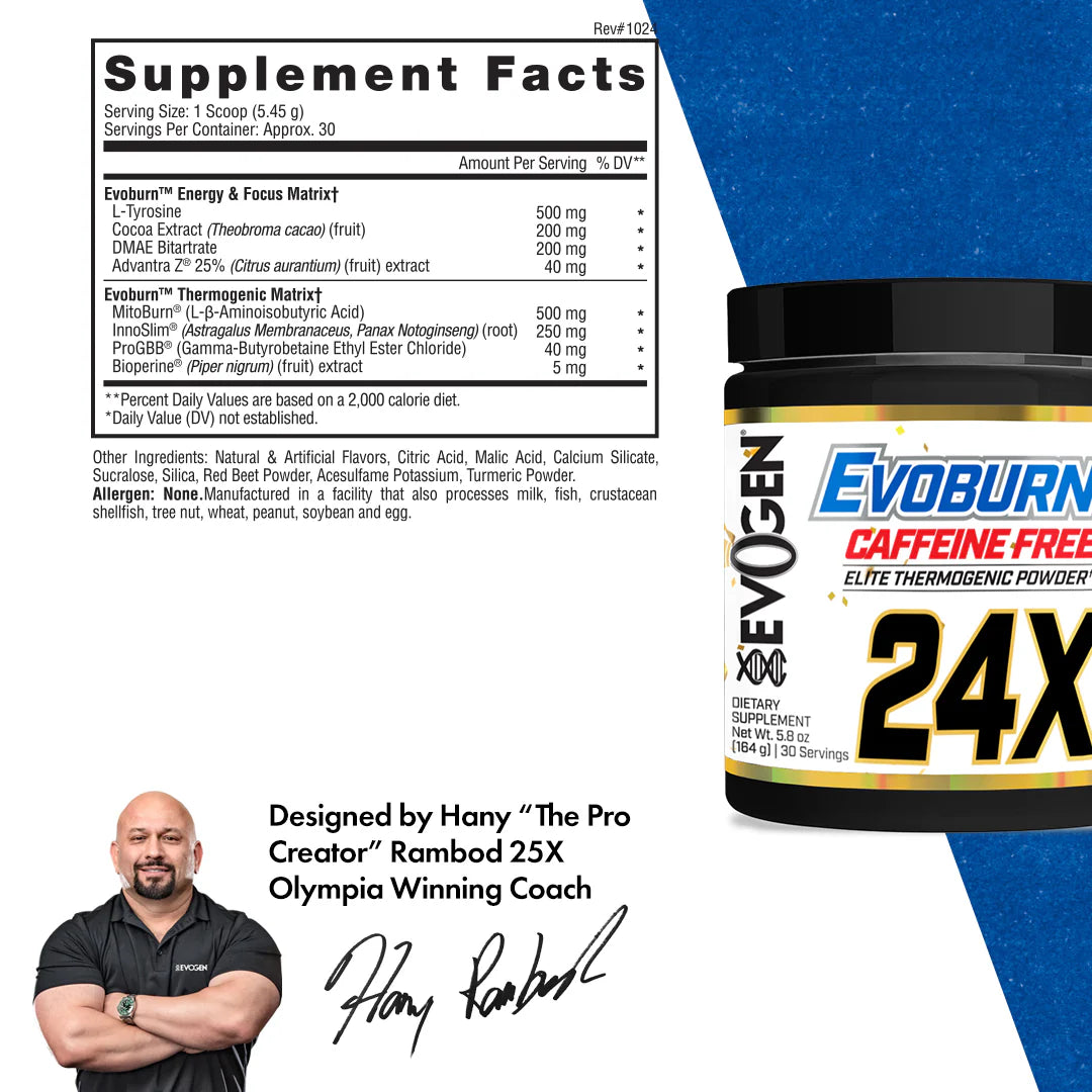 Evoburn (Caffeïne Free)