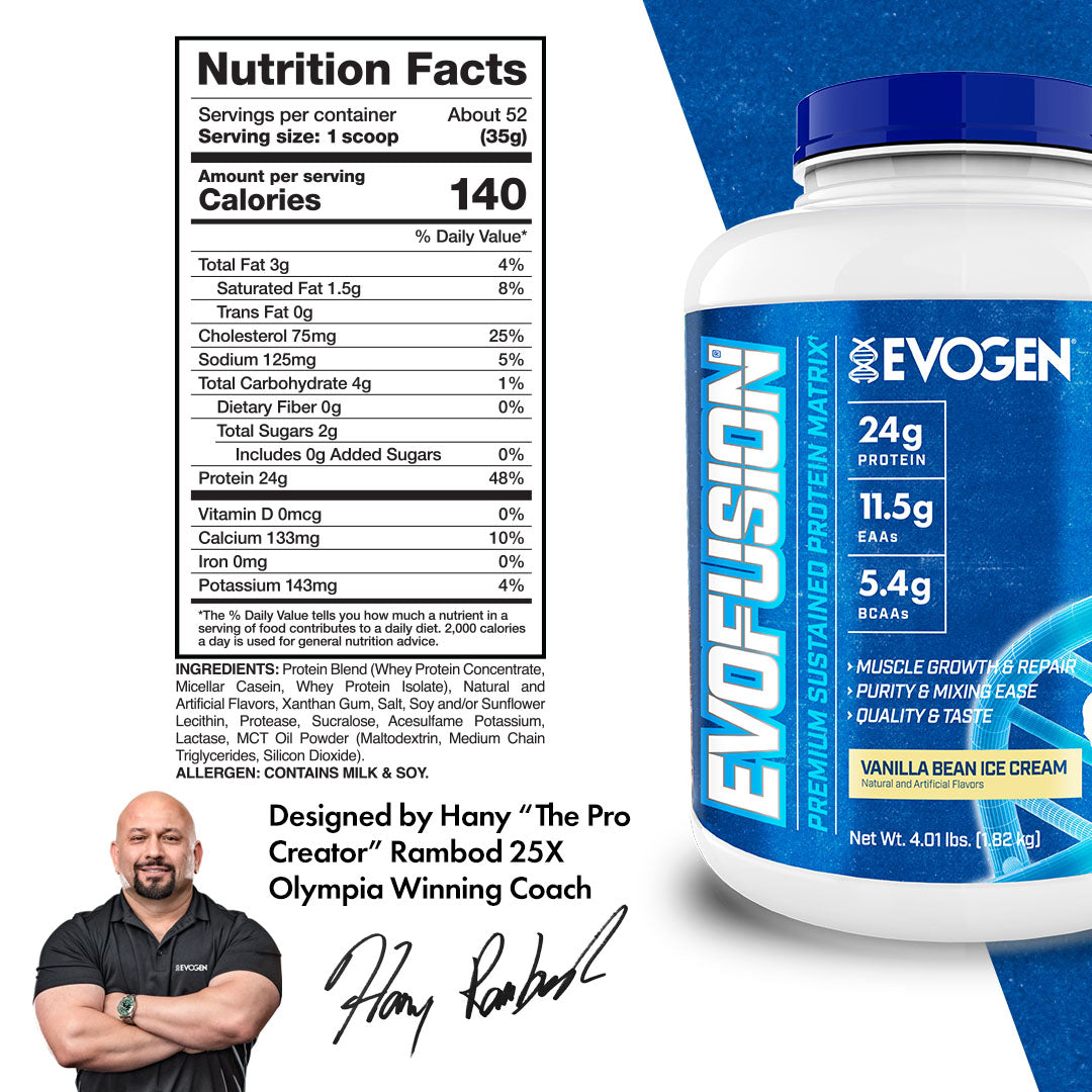 Evogen Evofusion Protein - Premium Protein Blend