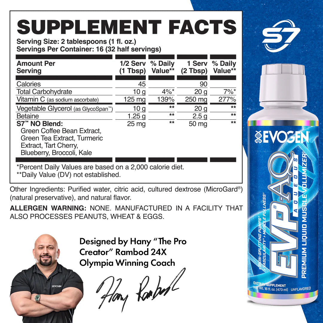 EVP AQ | Pre-Workout Supplement