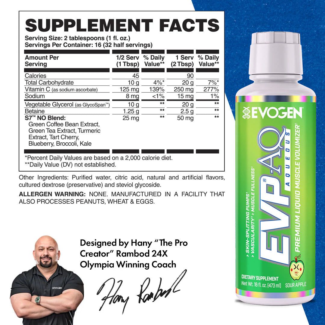EVP AQ | Pre-Workout Supplement