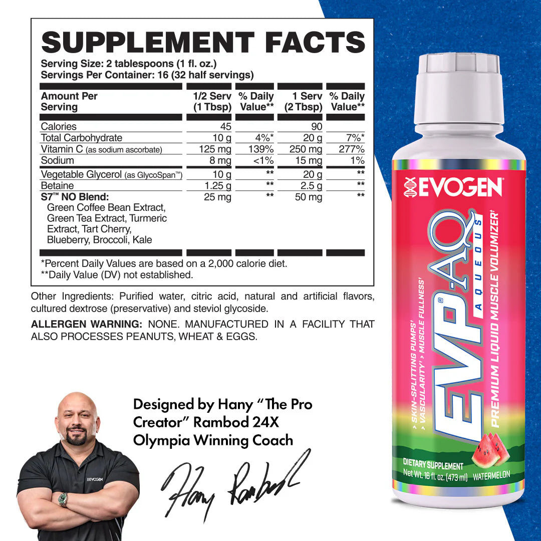 EVP AQ | Pre-Workout Supplement
