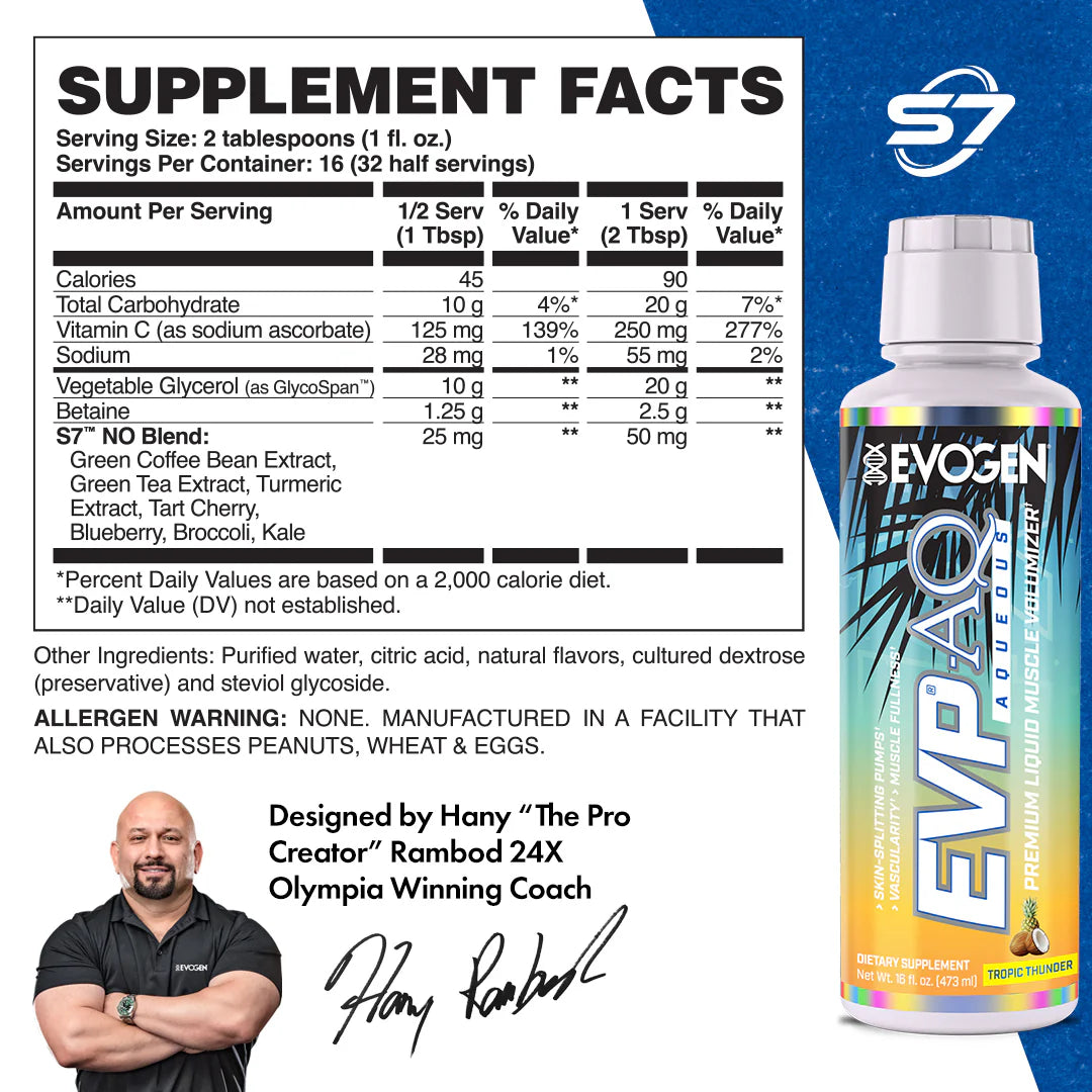 EVP AQ | Pre-Workout Supplement