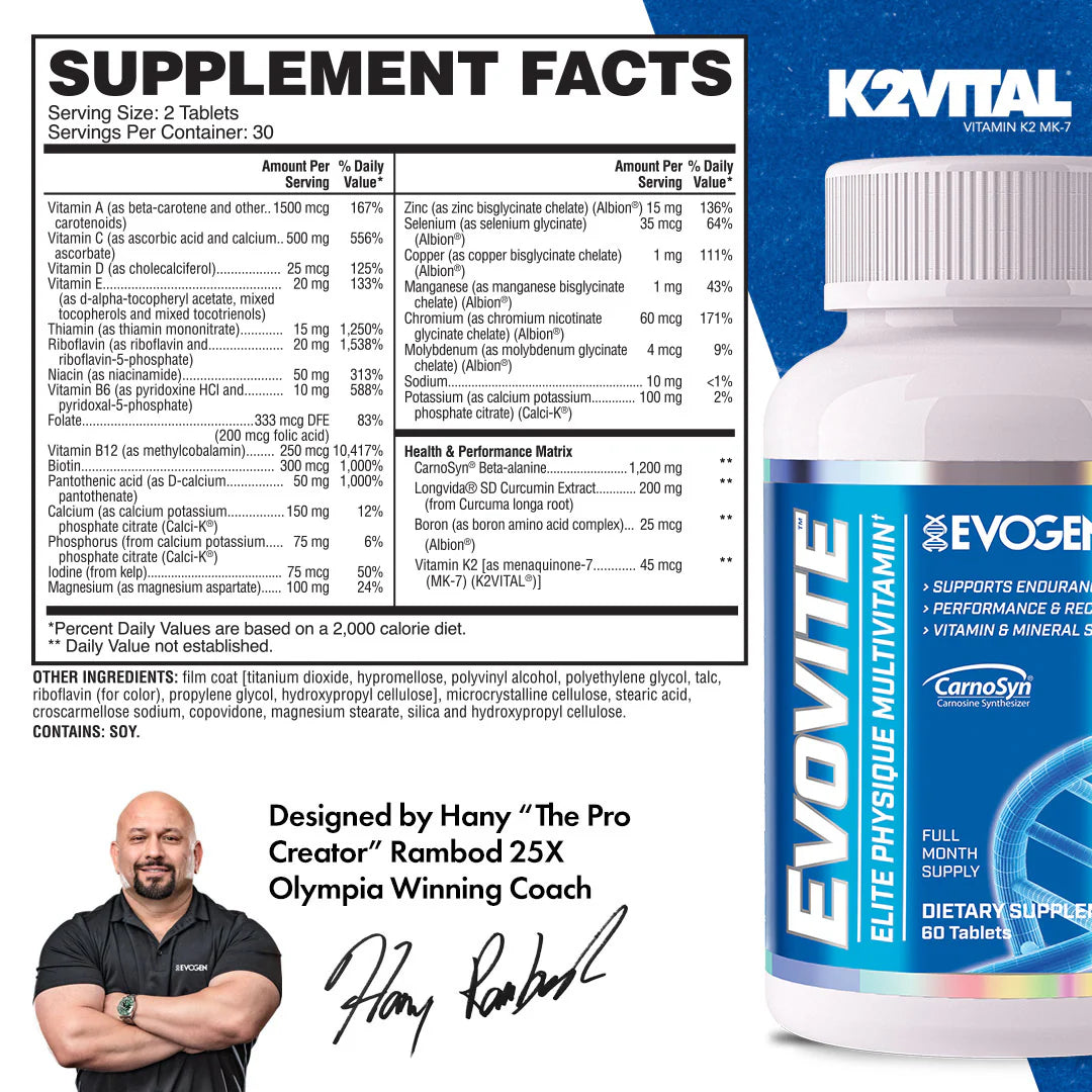Multivitamin Evovite Tabs