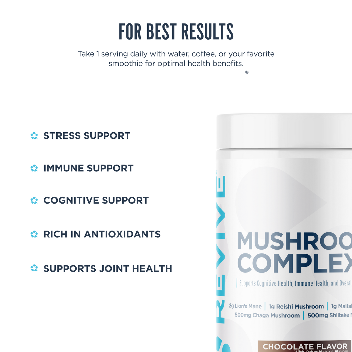 Revive MD Mushroom Complex - Gebruik
