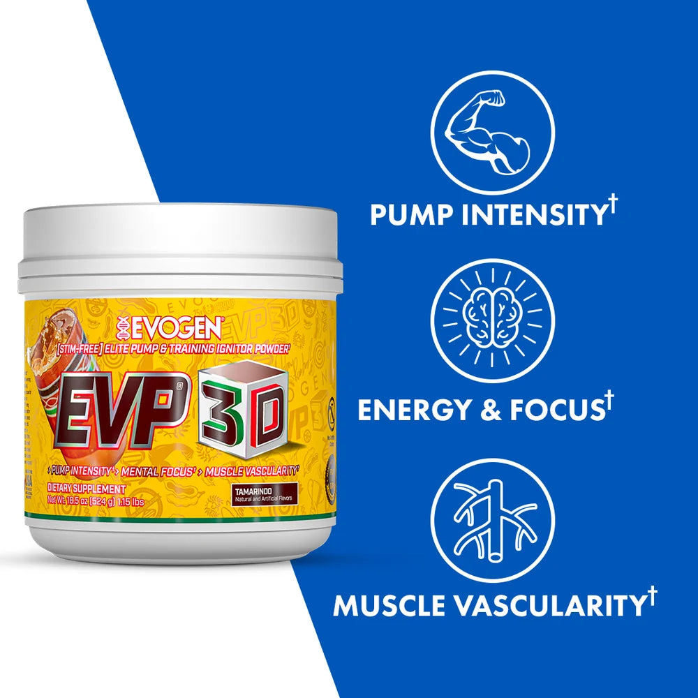 Evogen EVP-3D Caffeine-Free Pre-Workout