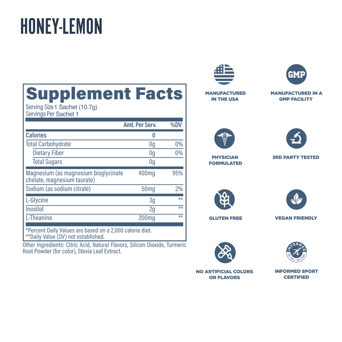 Revive MD Sleep Support - Supplement Facts