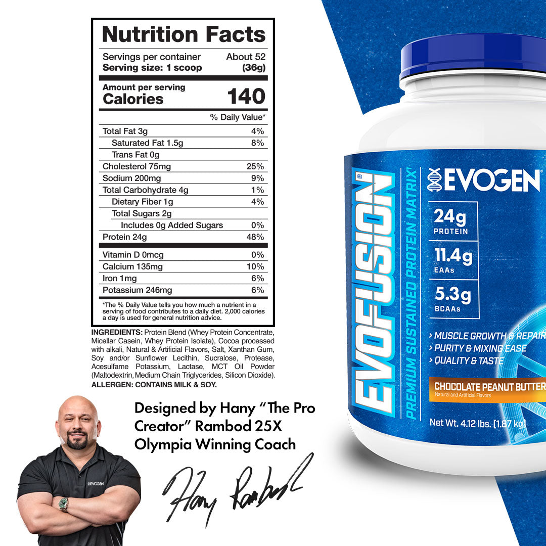 Evogen Evofusion Protein - Premium Proteinmischung