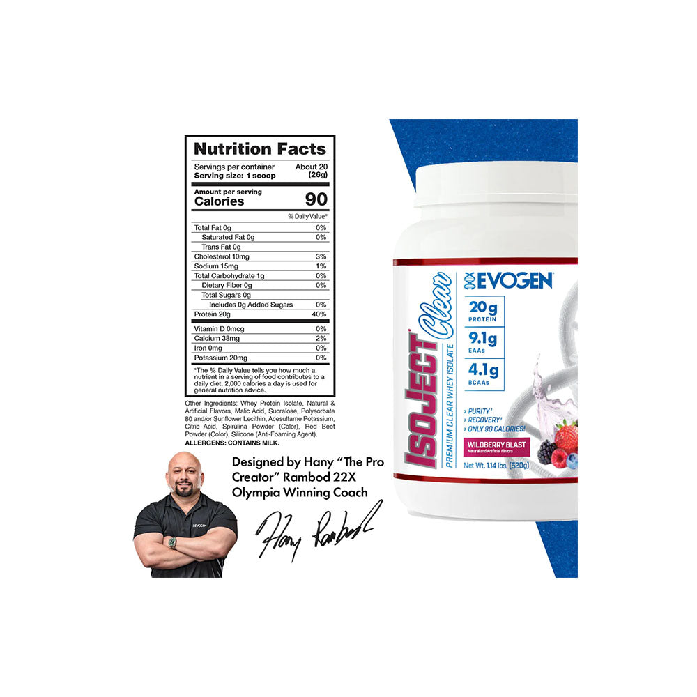 IsoJect Clear Whey Protein