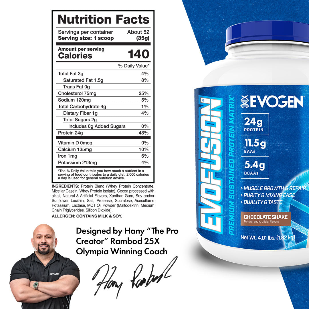 Evogen Evofusion Protein - Premium Proteinmischung
